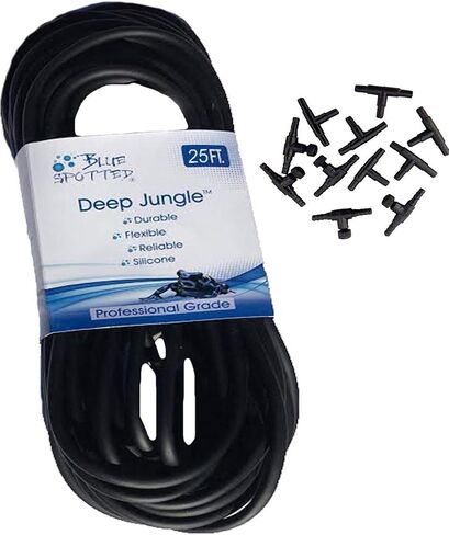 50 feet Deep Jungle Black Flexible Airline Tubing for Aquariums, Terrariums, and Hydroponics (50 Feet) in Saudi Arabia