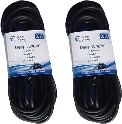 50 feet Deep Jungle Black Flexible Airline Tubing for Aquariums, Terrariums, and Hydroponics (50 Feet) in Saudi Arabia