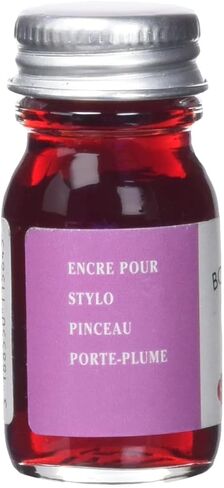 Herbin 11564T - 10ml Bottle of Ink for Fountain pens and Roller pens (Product Without Packaging - Zero Waste Objective), Bouquet d'antan/Faded Rose in Saudi Arabia