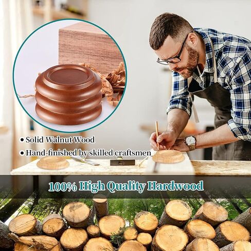 Grand Piano Caster Cups, Piano Casters Floor Protectors Piano Leg Coasters for Grand Piano Hardwood Floors with Nonslip Felts in Saudi Arabia