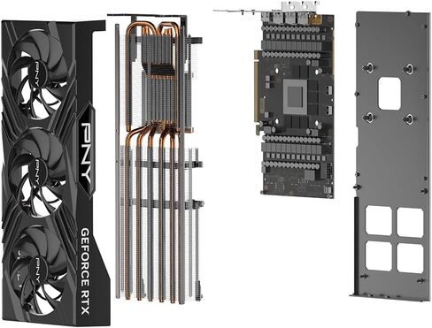 بطاقة رسوميات PNY GeForce RTX™ 4080 Super سعة 16 جيجابايت Verto™ ذات مروحة ثلاثية ذات سرعة تشغيل عالية DLSS 3 in Saudi Arabia