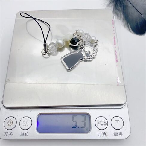 2Pack Anime Cell Phone Straps Keychain Gojo Geto Figure Y2k Pendant Phone Chain Beaded Fish Charm Lanyard for Phone Bag Keychain Pendants Decor in Saudi Arabia