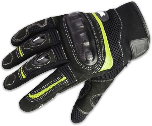 MOTO-BOY Breathable Mesh Motorcycle Gloves for Men and Women,Anti-Slip Touchscreen Protective Riding Gloves,Stereoscopic Cutting for Easy Cycling in Saudi Arabia