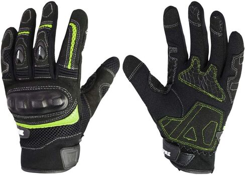 MOTO-BOY Breathable Mesh Motorcycle Gloves for Men and Women,Anti-Slip Touchscreen Protective Riding Gloves,Stereoscopic Cutting for Easy Cycling in Saudi Arabia