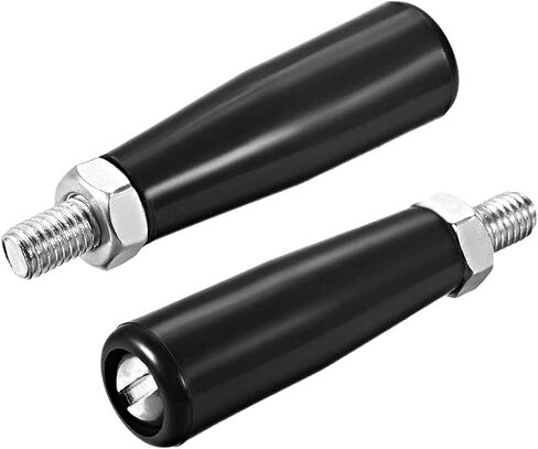 TA-VIGOR 2pcs M10 x 50 mm Revolving Handle, Thread Clamping Screw Knob with Plastic Bakelite Revolving Handle Grip in Saudi Arabia