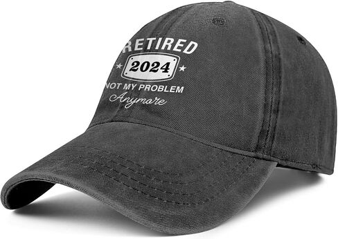 Retirement Gifts for Men Women Retired Hat Gift Ideas Embroidered Baseball Cap in Kuwait