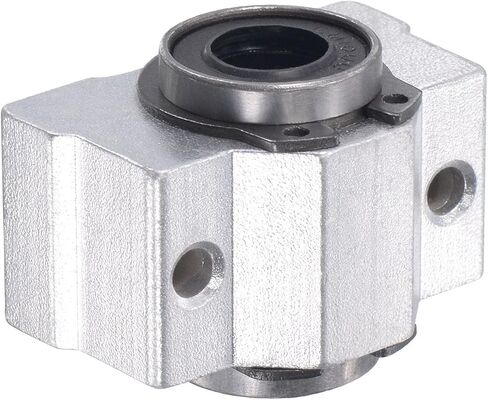 uxcell SCV20UU Linear Ball Bearing Slide Block Units, 20mm Bore Diameter 2pcs in Kuwait