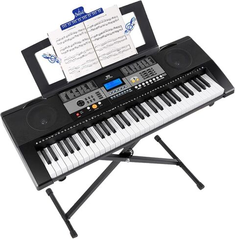 حامل الموسيقى الكبير الأصلي من كونبر. متوافق مع حامل نقاط موسيقى لوحة المفاتيح من سلسلة Yamaha PSR/YPT/KB/P/DGX، وحامل الموسيقى ورقة لوحة المفاتيح مع مشبكين لكتاب الموسيقى in Kuwait