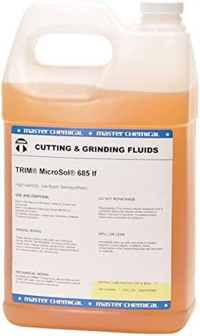 سوائل القطع والطحن TRIM MS685LF/1 MicroSol 685lf مبرد مستحلب دقيق شبه اصطناعي منخفض الرغوة، عالي التشحيم، إبريق سعة 1 جالون in Kuwait