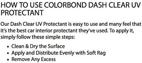 ColorBond 294 Clear Satin Dashboard Clear Permanent Protectant - 12 oz. in Saudi Arabia
