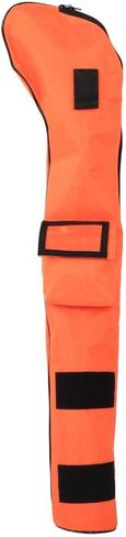 Golf Club Bag, Children Soft Foldable Golf Club Bag Nylon Portable Waterproof for Outdoor Practice Training(Orange) Golf in Saudi Arabia