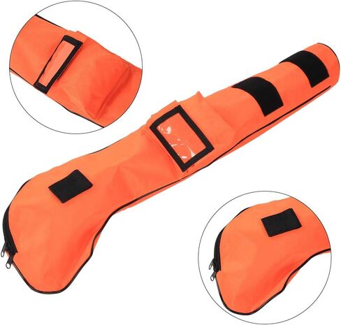 Golf Club Bag, Children Soft Foldable Golf Club Bag Nylon Portable Waterproof for Outdoor Practice Training(Orange) Golf in Saudi Arabia