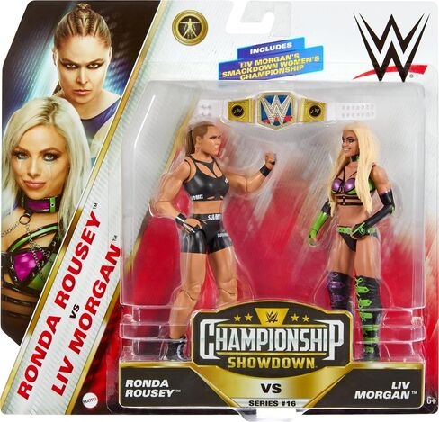 Mattel WWE Championship Showdown Ronda Rousey vs Liv Morgan 2-Pack in Saudi Arabia