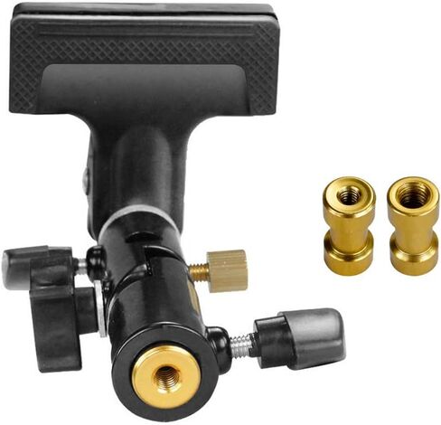 LS LIMO STUDIO LIMOSTUDIO حامل مشبك معدني شديد التحمل، دعامة تثبيت مع حامل عاكس مظلة، محول لولبي أنثى من النحاس و5/8 بوصة، حامل إضاءة طويل القامة 78 بوصة، AGG3074 in Kuwait