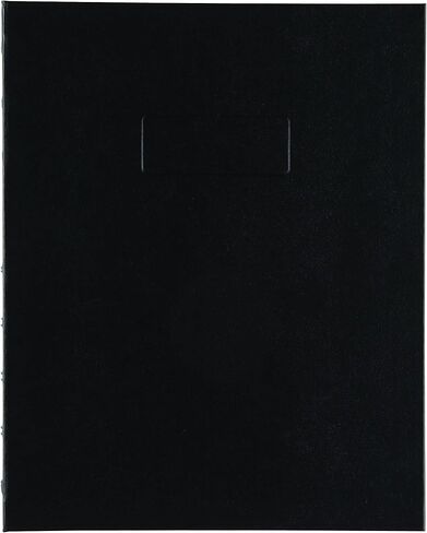 دفتر تكوين Blueline Notepro، أسود، 9.25 × 7.25 بوصة، 192 صفحة مسطرة (A9C.81) in Saudi Arabia