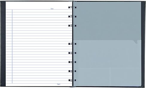 دفتر تكوين Blueline Notepro، أسود، 9.25 × 7.25 بوصة، 192 صفحة مسطرة (A9C.81) in Saudi Arabia
