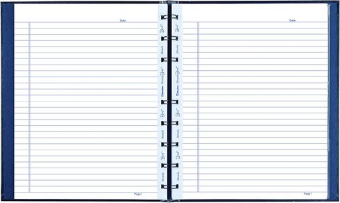 دفتر تكوين Blueline Notepro، أسود، 9.25 × 7.25 بوصة، 192 صفحة مسطرة (A9C.81) in Saudi Arabia