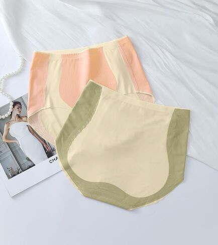 Annenmy High Waist Underwear For Women Seamless Tummy Control Panties No Show Non-Curling Butt Lifting Women Underwear 4 Pack in Saudi Arabia