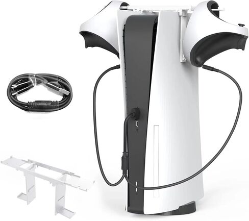 ملحقات وحدة التحكم PS VR2، وحامل وحدة التحكم PS VR2 وكابل شحن وحدة التحكم PS VR2 (ليس لجهاز PS5 Slim) in Kuwait