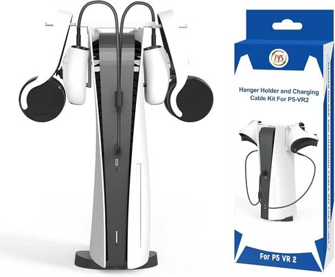 ملحقات وحدة التحكم PS VR2، وحامل وحدة التحكم PS VR2 وكابل شحن وحدة التحكم PS VR2 (ليس لجهاز PS5 Slim) in Kuwait