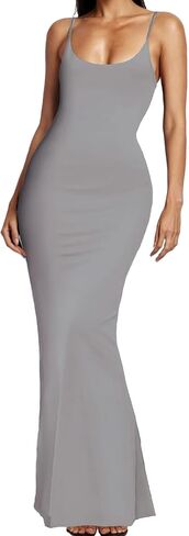 صالة المرأة عادية مثير بلا أكمام عارية الذراعين Bodycon ماكسي سليم السباغيتي حزام ضيق نادي ليلة خارج زلة فستان طويل in Saudi Arabia
