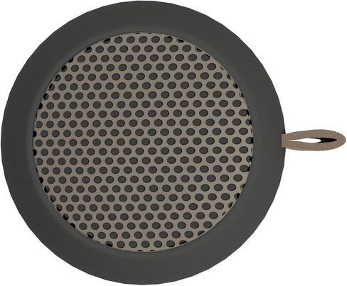 KREAFUNK aGO mini Portable Bluetooth Speaker, Water Resistant (IPX5), Up to 12 Hours of Wireless Play, Stereo Sound, Wireless Speaker for Indoor and Outdoor (Beige) in Saudi Arabia