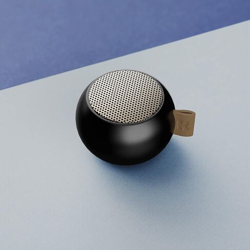 KREAFUNK aGO mini Portable Bluetooth Speaker, Water Resistant (IPX5), Up to 12 Hours of Wireless Play, Stereo Sound, Wireless Speaker for Indoor and Outdoor (Beige) in Saudi Arabia