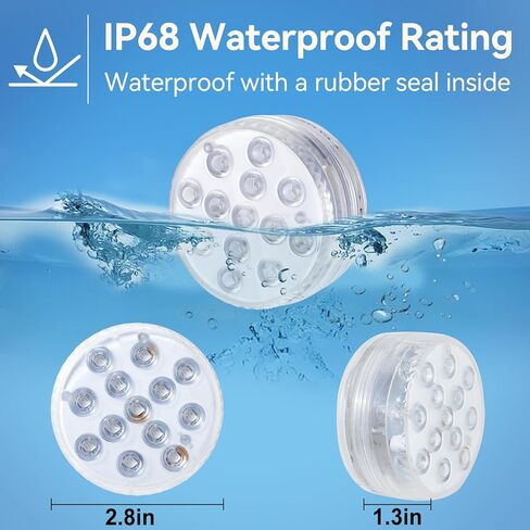 أضواء LED لاسلكية مقاومة للماء للقارب - أضواء LED للقوارب البحرية على سطح السفينة، مصابيح داخلية للقارب، أضواء الملاحة للقارب، تعمل بالبطارية، جهاز تحكم عن بعد متعدد الألوان، 4 قطع in Kuwait