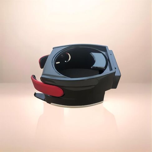 Latest Multi-Functional Car Air Vent Phone Holder - 2-in-1 Cup & Ashtray Holder for Vehicle - Universal Car Mount Phone Stand (Black) in Saudi Arabia