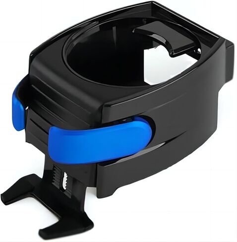 Latest Multi-Functional Car Air Vent Phone Holder - 2-in-1 Cup & Ashtray Holder for Vehicle - Universal Car Mount Phone Stand (Black) in Saudi Arabia
