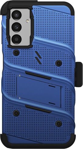 ZIZO Bolt Bundle for Galaxy A14 5G Case with Screen Protector Kickstand Holster Lanyard - Blue in Saudi Arabia