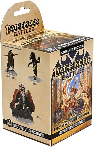 WizKids Pathfinder Battles: The Mwangi Expanse Single Booster (Set 21) - 4 Count Miniatures - Pre-Painted - RPG in Saudi Arabia