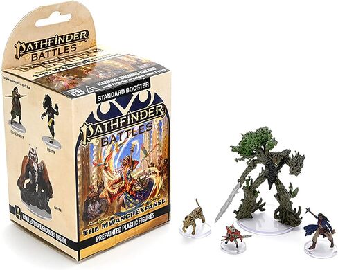 WizKids Pathfinder Battles: The Mwangi Expanse Single Booster (Set 21) - 4 Count Miniatures - Pre-Painted - RPG in Saudi Arabia
