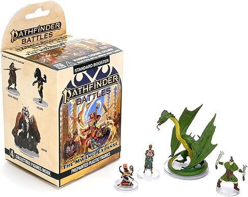 WizKids Pathfinder Battles: The Mwangi Expanse Single Booster (Set 21) - 4 Count Miniatures - Pre-Painted - RPG in Saudi Arabia