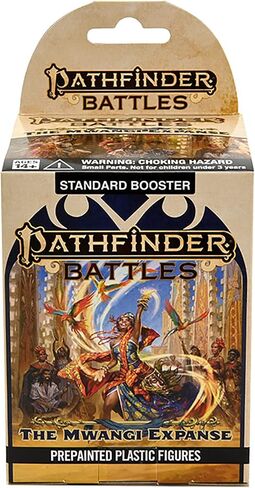 WizKids Pathfinder Battles: The Mwangi Expanse Single Booster (Set 21) - 4 Count Miniatures - Pre-Painted - RPG in Saudi Arabia