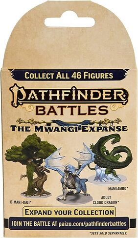 WizKids Pathfinder Battles: The Mwangi Expanse Single Booster (Set 21) - 4 Count Miniatures - Pre-Painted - RPG in Saudi Arabia
