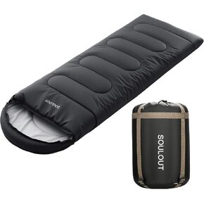 3-4 Season Portable Waterproof Envelope Sleeping Bag for Adults & Kids - For Traveling, Camping, Hiking in Saudi Arabia