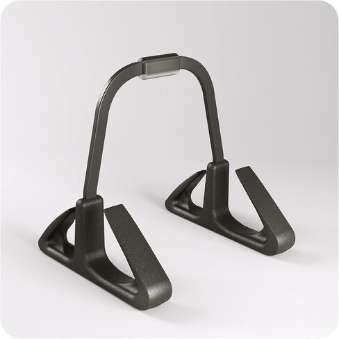 Octoo Vertical Laptop Stand, Litestand Vertical Double Desktop Stand Holder Design Space-Saving for All MacBook, Chromebook, Surface, Dell, iPad Up to 17.3 Inches - Black in Saudi Arabia
