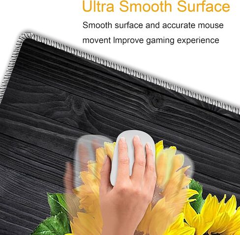 Extended Game Mouse Pad + Wrist Support Pad + Coaster Set, Waterproof Anti-Skid Rubber Base Mouse Pad, Suitable for Games and Office, Bible Verse Psalm 46:5 in Saudi Arabia