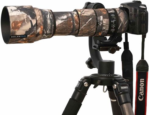 ROLANPRO Camouflage Lens Cover for Sigma 150-600mm F5-6.3 DG OS HSM Contemporary Coat Lens Protective Sleeve Case-#34 Waterproof in Saudi Arabia