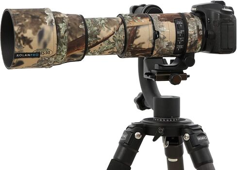 ROLANPRO Camouflage Lens Cover for Sigma 150-600mm F5-6.3 DG OS HSM Contemporary Coat Lens Protective Sleeve Case-#34 Waterproof in Saudi Arabia