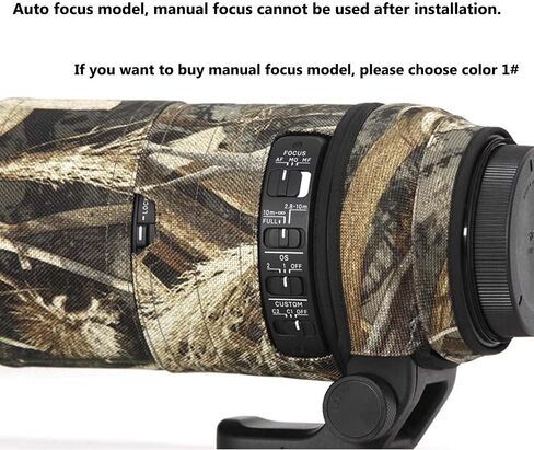 ROLANPRO Camouflage Lens Cover for Sigma 150-600mm F5-6.3 DG OS HSM Contemporary Coat Lens Protective Sleeve Case-#34 Waterproof in Saudi Arabia