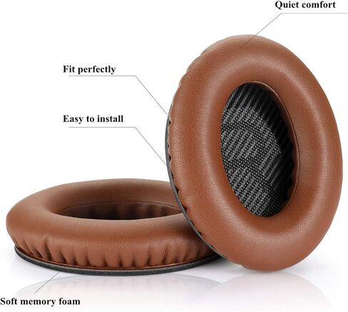 Headphones Replacement Ear Pads Cover,for Bose Quietcomfort QC15 QC25 QC35 35 ii Headsets (Black) in Kuwait