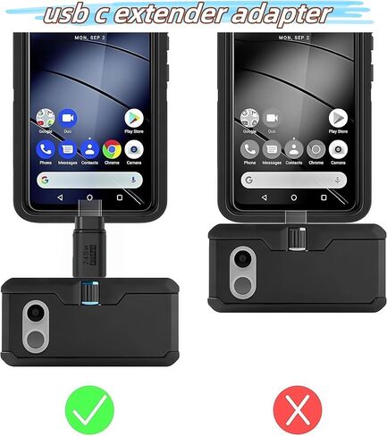 4Pack usb c extender Supports Up to 40Gbps Data Transfer and 240W Fast Charging , Usbc to Usbc adapter,usb c extension Compatible with Thunderbolt 4/3 Supports 4K@240Hz Video for USB-C Devices in Saudi Arabia