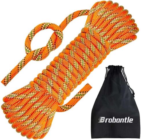 10.5mm Climbing Rope,Static Rock Climbing Rope for Escape Rope Ice Climbing Equipment Fire Rescue Parachute in Kuwait