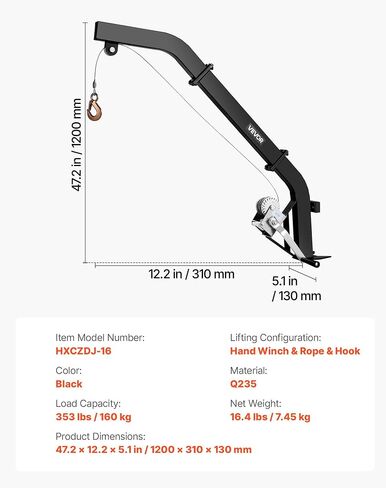 رافعة لعبة Vevor Truck Hitch ، وسعة تحميل 600 رطل ، ورافعة الغزلان الصيد مع جهاز استقبال 2 بوصة ، وعمود دوارة 360 درجة وارتفاع قابل للتعديل ، يشمل Gambrel Winch للعبة Skinning & Cleaning in Saudi Arabia