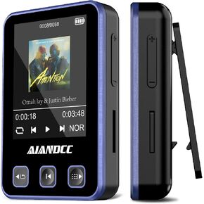 مشغل MP3 مع Bluetooth ، مشغل الموسيقى Hifi مع مقطع رياضي ، 32 جيجابايت MP3 مشغل للأطفال البالغين ، واطلب عليها سماعات الأذن ، يمكن إدراج بطاقة TF in Saudi Arabia