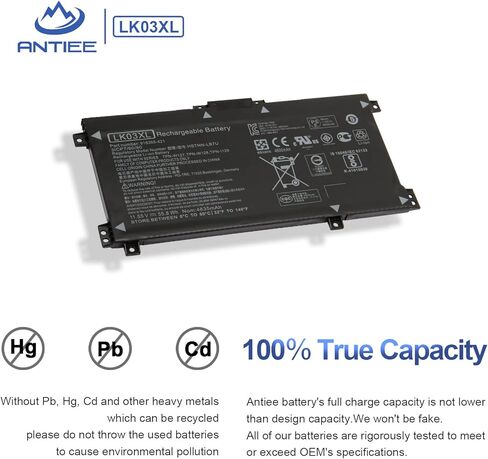 ANTIEE AP16M5J Laptop Battery for Acer Aspire 1 A114-31 A114-32 Aspire 3 A314-31 A314-32 A314-41 A315-21 A315-21G A315-22 A315-31 A315-32 A315-33 A315-41 A315-51 A315-53 A315-53G 2ICP4/80/104 in Kuwait