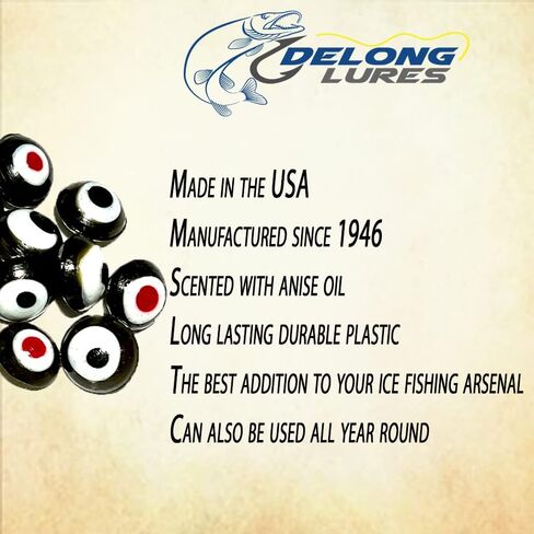 DELONG LURES - Insect Fishing Lures Bug Lures Soft Plastic Fishing Lures for Panfish, Fishing Lures for Bluegill and Ice Fishing Lures in Kuwait
