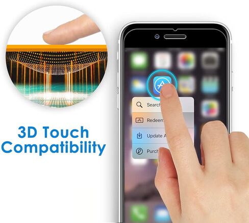 JETech Screen Protector Compatible with iPhone 13 and iPhone 13 Pro 6.1-Inch, Tempered Glass Film, 3-Pack in Saudi Arabia